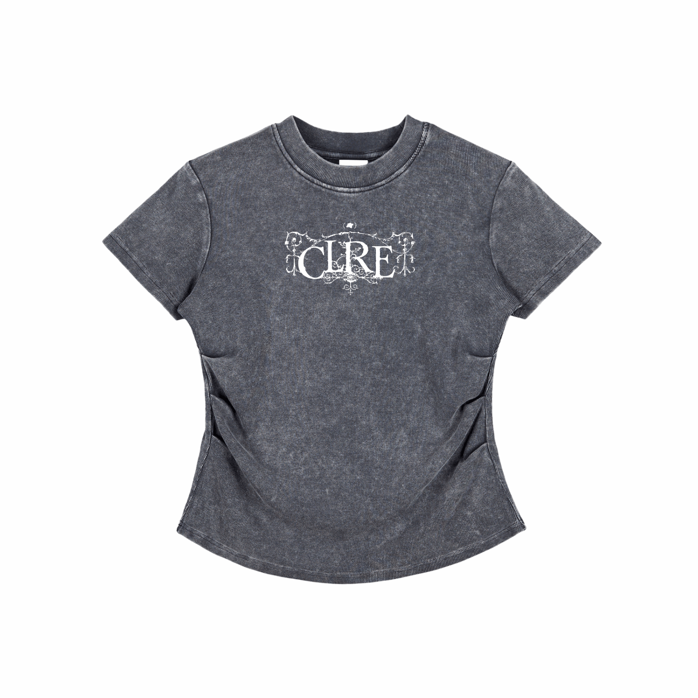 ORNATE - T-Shirt Cintré Délavé Y2K - CLRE - Marque Streetwear indépendante basée en France