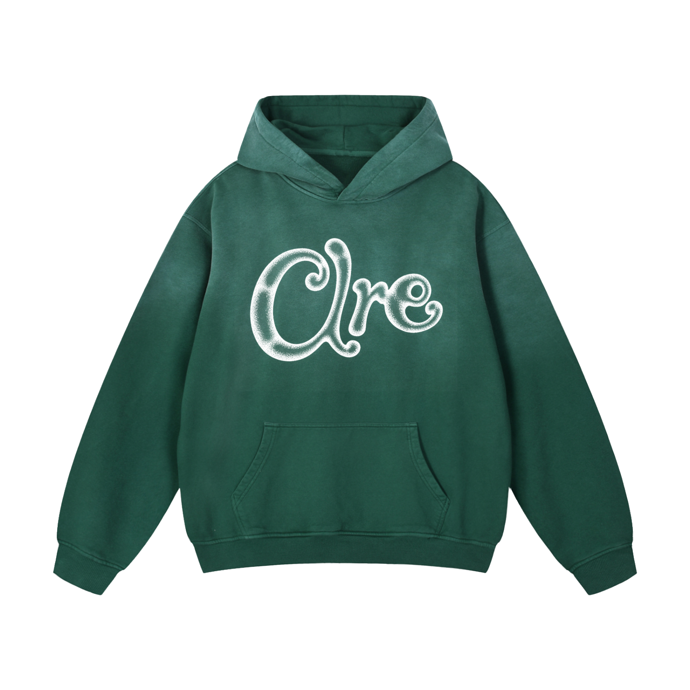 Sweat à capuche oversize Sunfade épais - Pencil