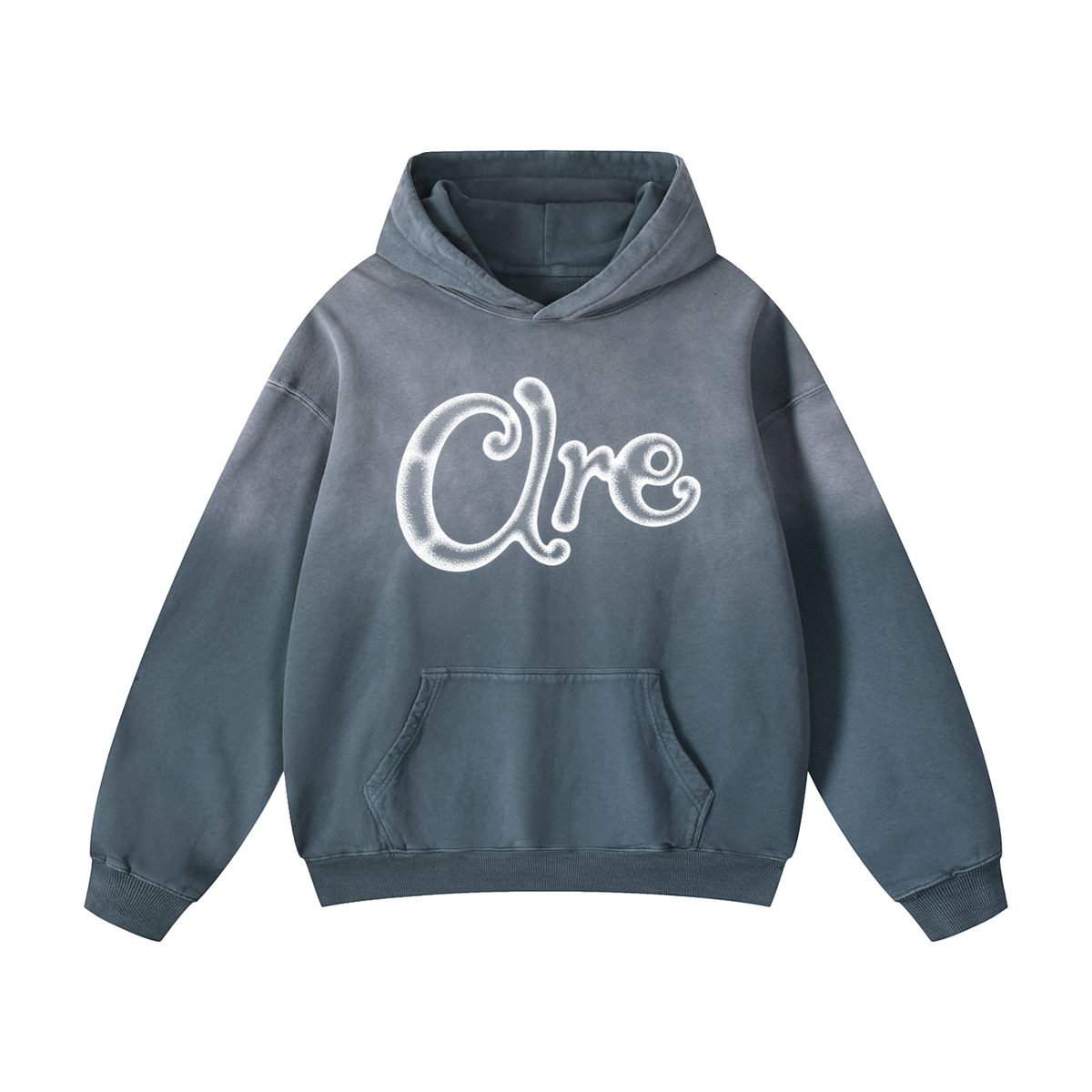 Sweat à capuche oversize Sunfade épais - Pencil