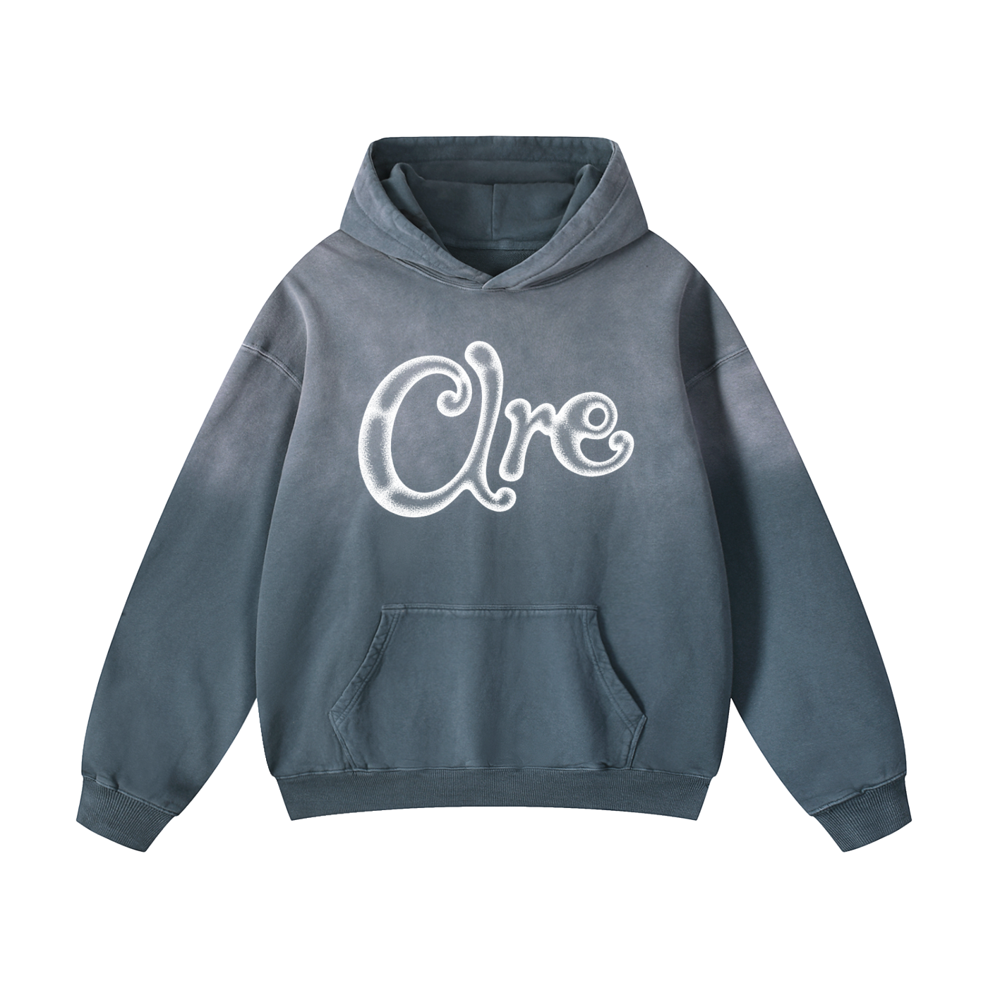 Sweat à capuche oversize Sunfade épais - Pencil