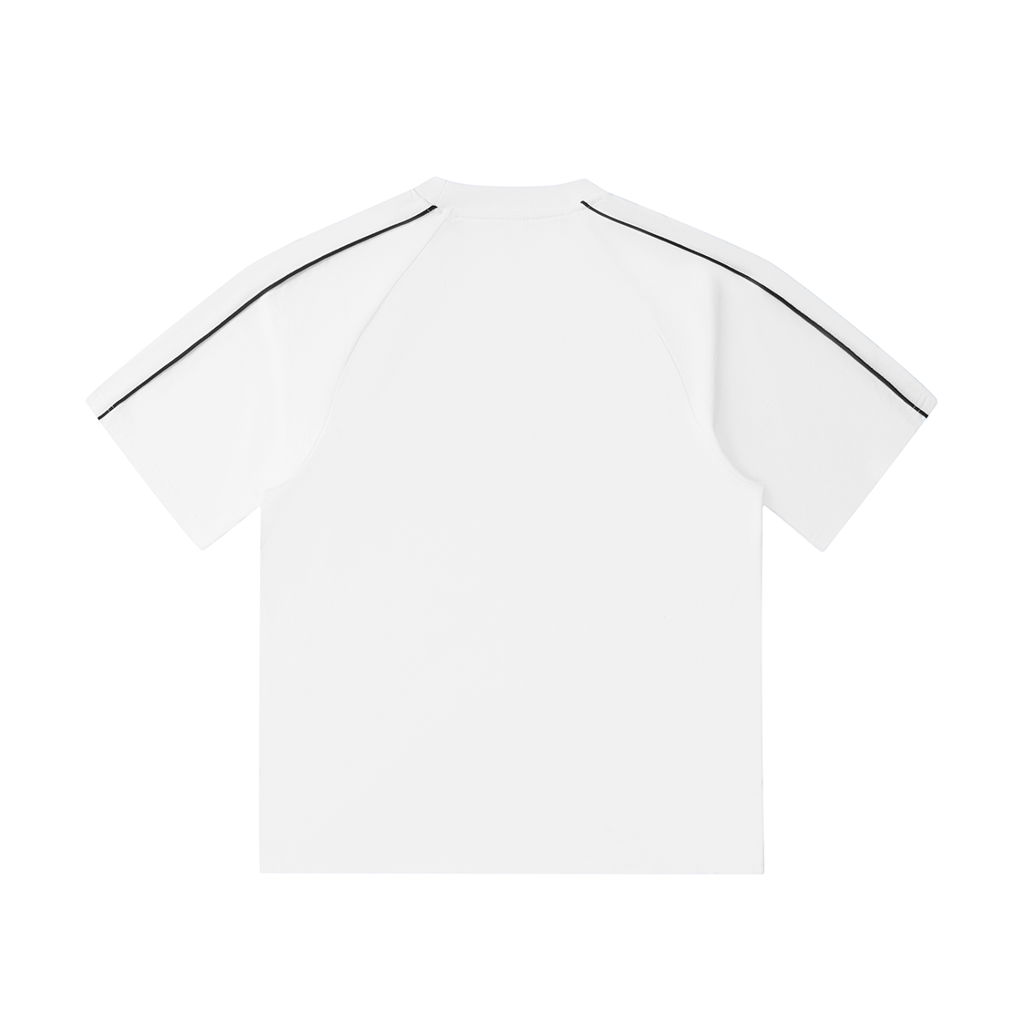 T-shirt à coutures contrastées - Chinese