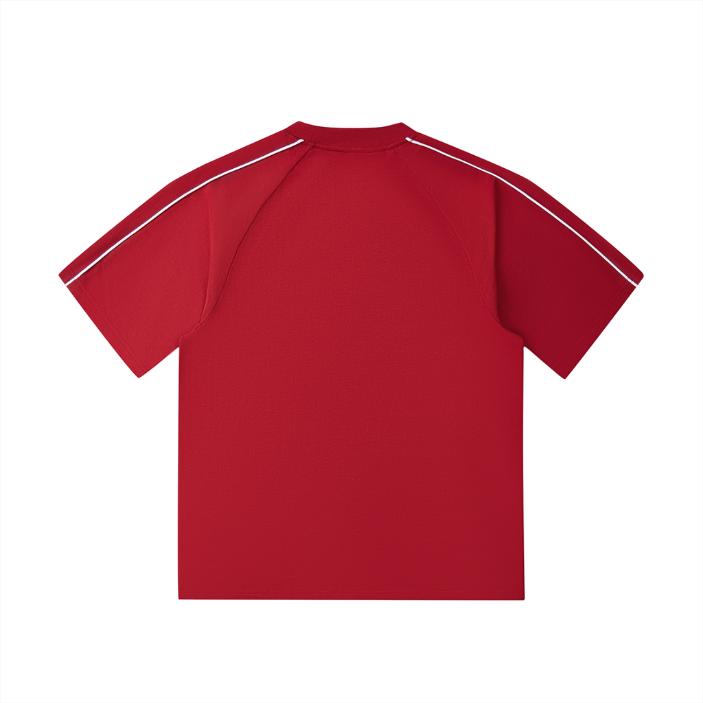 T-shirt à coutures contrastées - Chinese