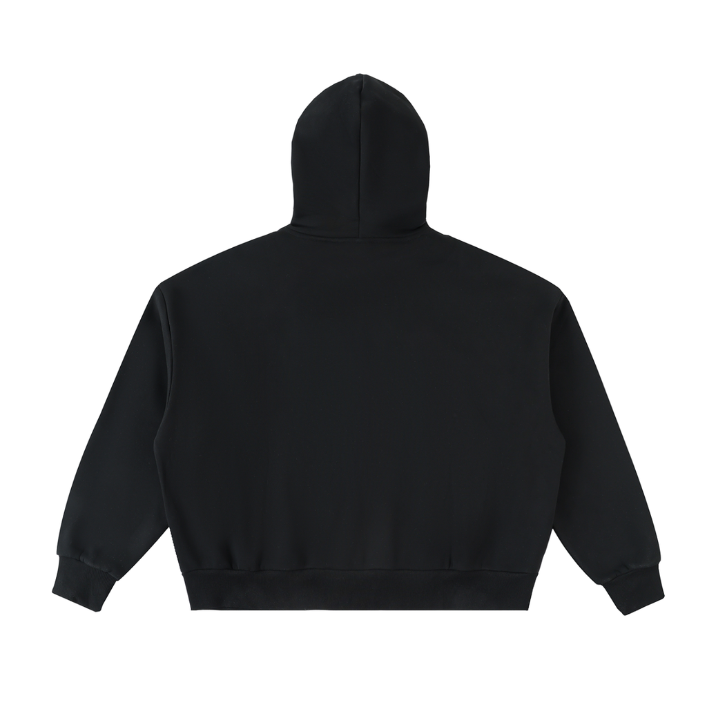 Full-Zip Boxy Hoodie - Basic