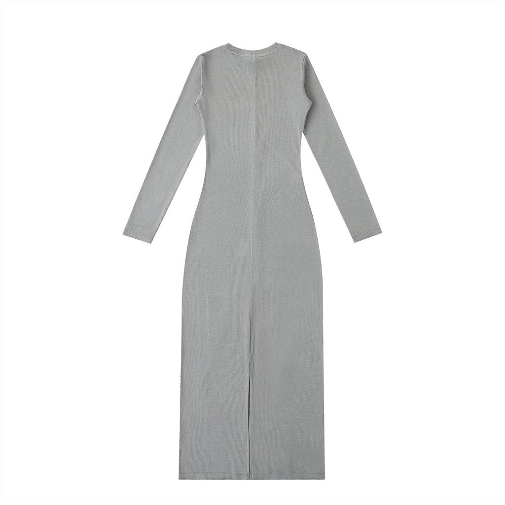 Robe longue fendue - Basic