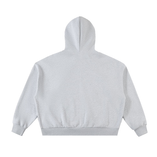Full-Zip Boxy Hoodie - Basic
