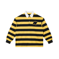 Polo à rayures Jaune & Noir - Basic