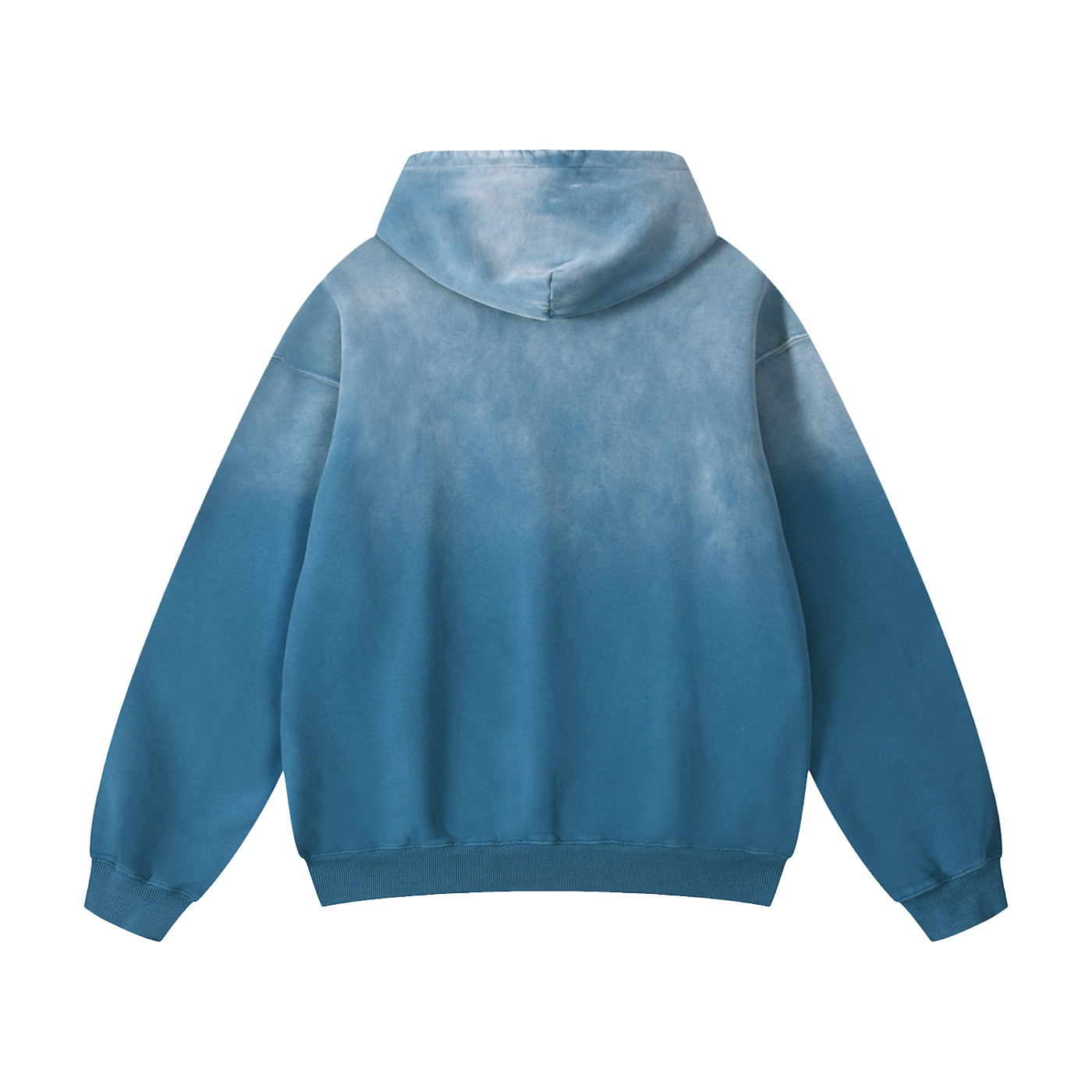 Sweat à capuche oversize Sunfade épais - Pencil