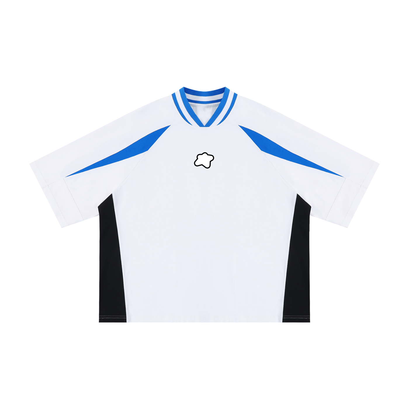 Maillot unisexe oversize contrasté - Basic