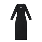 Robe longue fendue - Basic