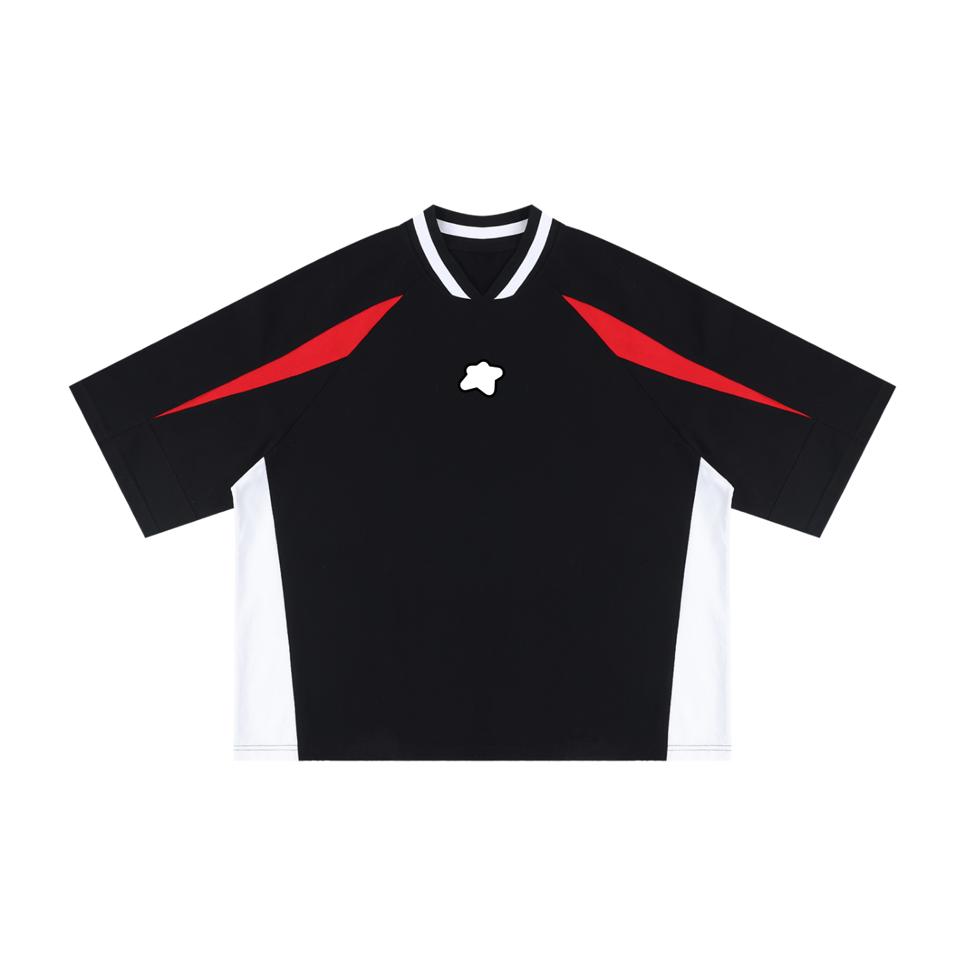 Maillot unisexe oversize contrasté - Basic