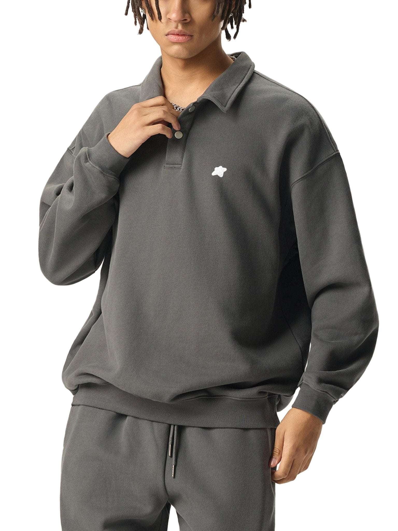 Basic - Polo Sweatshirt Epais - CLRE - Marque Streetwear indépendante basée en France