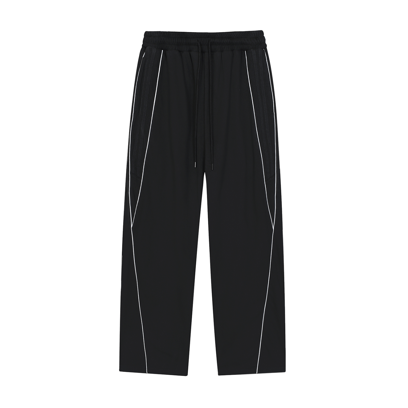 Basics - Pantalon de survêtement droit à rayures réfléchissantes - CLRE.SHOP