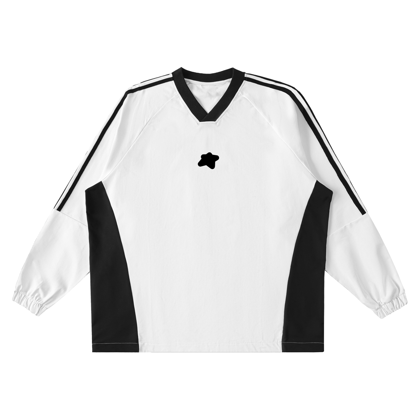 Basics - T-Shirt a manches longues a bandes - CLRE.SHOP