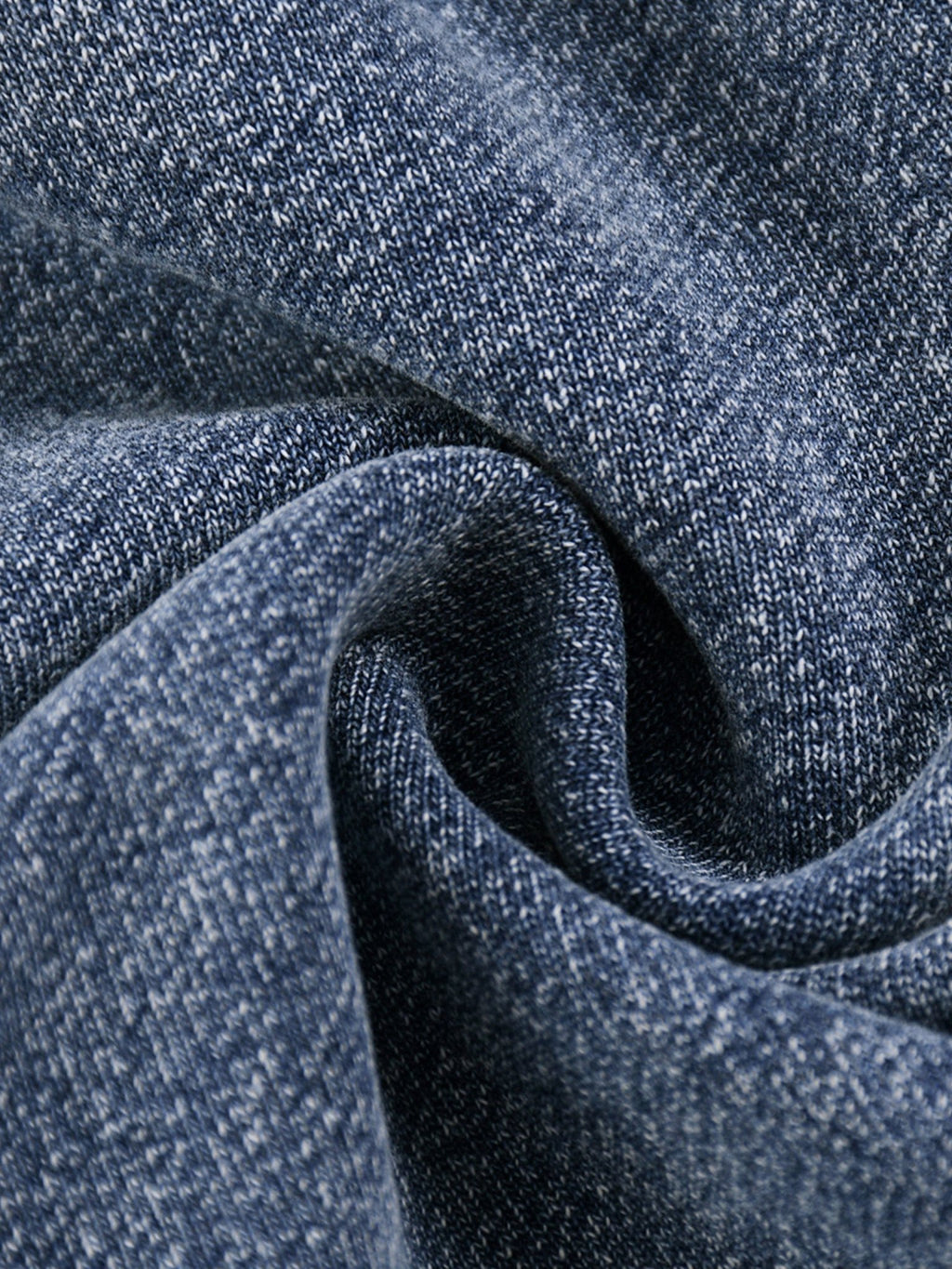 "CLICK ON ME" - Hoodie effet jean délavé - CLRE.SHOP