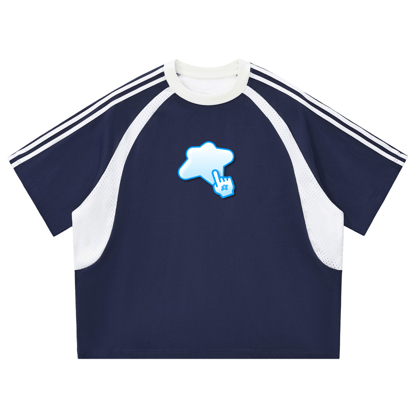 CLICK ON ME - T-Shirt respirant a bandes - CLRE.SHOP