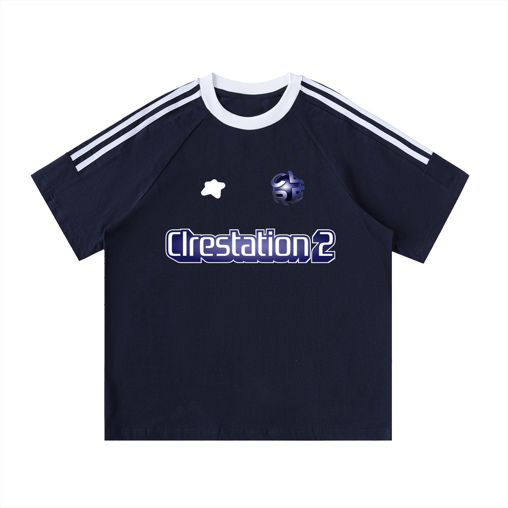 CLRESTATION® - T-Shirt a bandes - CLRE.SHOP
