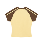 Coat of arms - Crop - top Beige et Marron - CLRE.SHOP