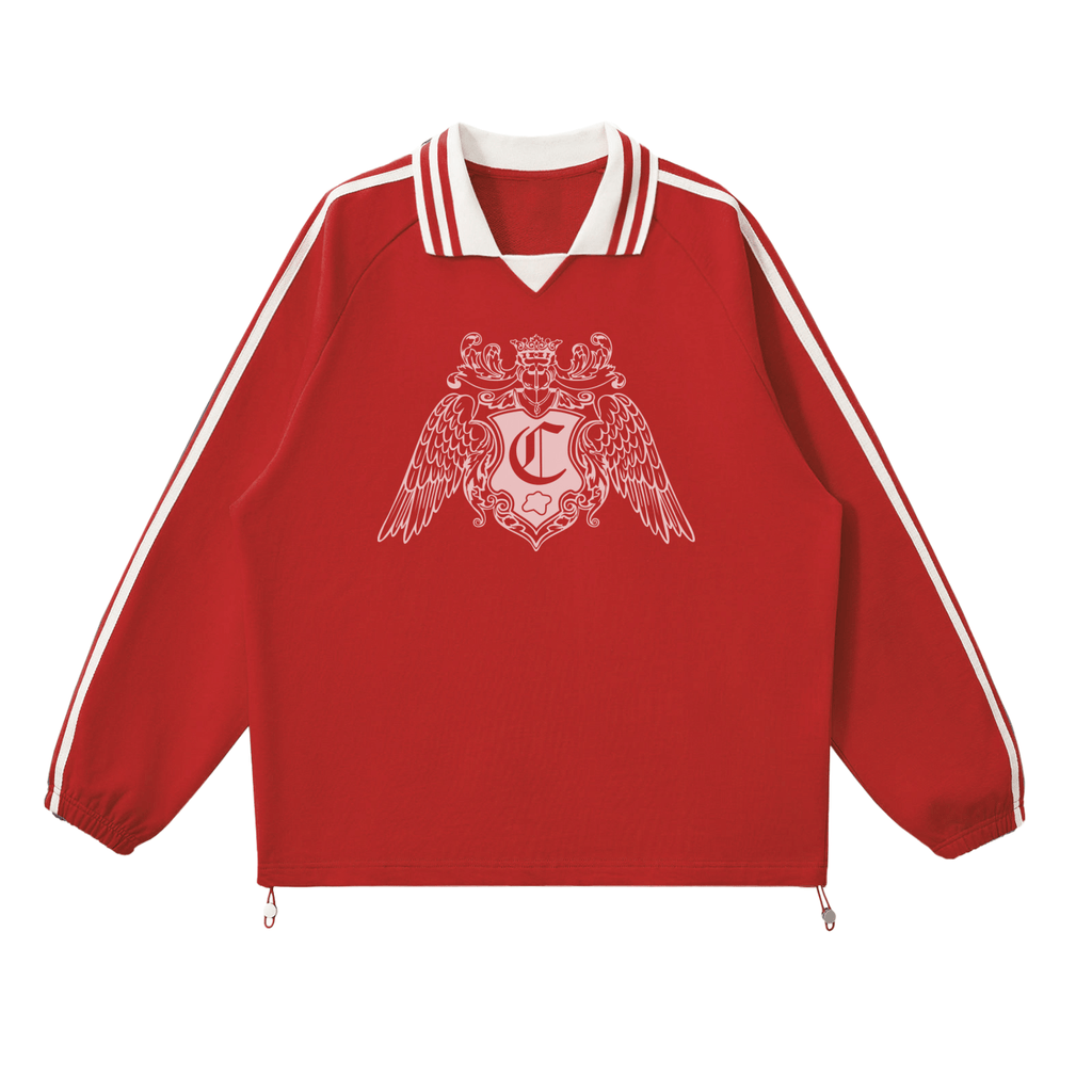 Coat Of Arms Red - Sweatshirt Polo - CLRE.SHOP