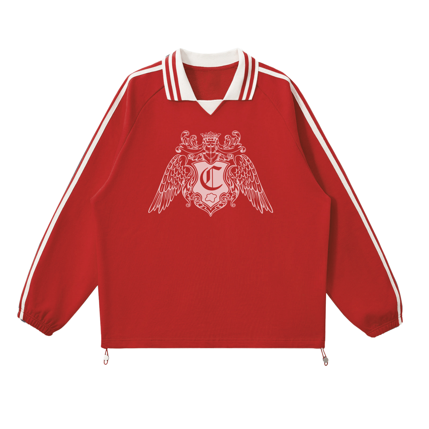 Coat Of Arms Red - Sweatshirt Polo - CLRE.SHOP
