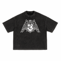 Coat Of Arms - T-Shirt Gaufré Délavé Boxy - CLRE - Marque Streetwear indépendante basée en France