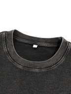 Coat Of Arms - T-Shirt Gaufré Délavé Boxy - CLRE - Marque Streetwear indépendante basée en France
