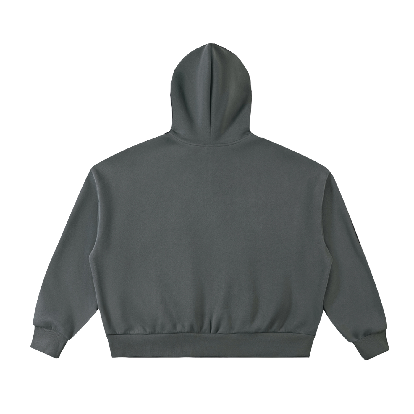 Full-Zip Boxy Hoodie - Basic