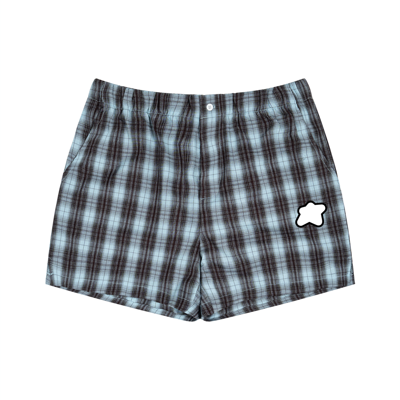 Short à carreaux unisexe - Basic