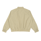Veste zippée à carreaux oversize - Basic