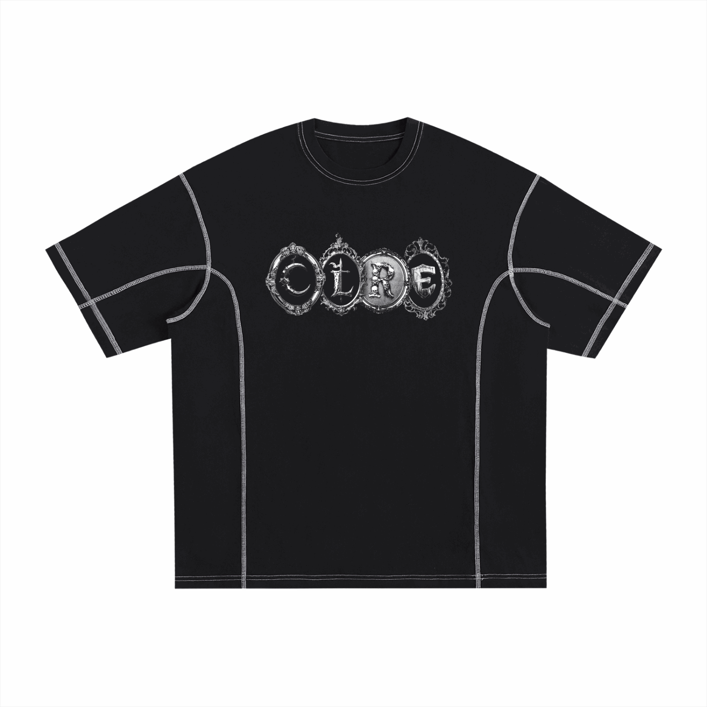 Framed - T-Shirt avec surpiqûre - CLRE - Marque Streetwear indépendante basée en France