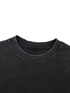 T-shirt oversize en tissu gaufré délavé - Coat of arms