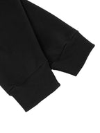 Sweat à capuche zippé contrasté à carreaux Noir - Basic