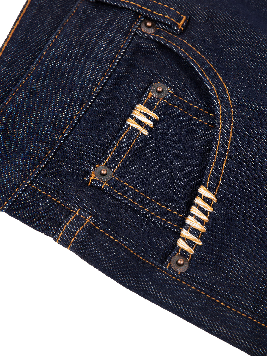 Jean denim épais à coupe droite - Basic
