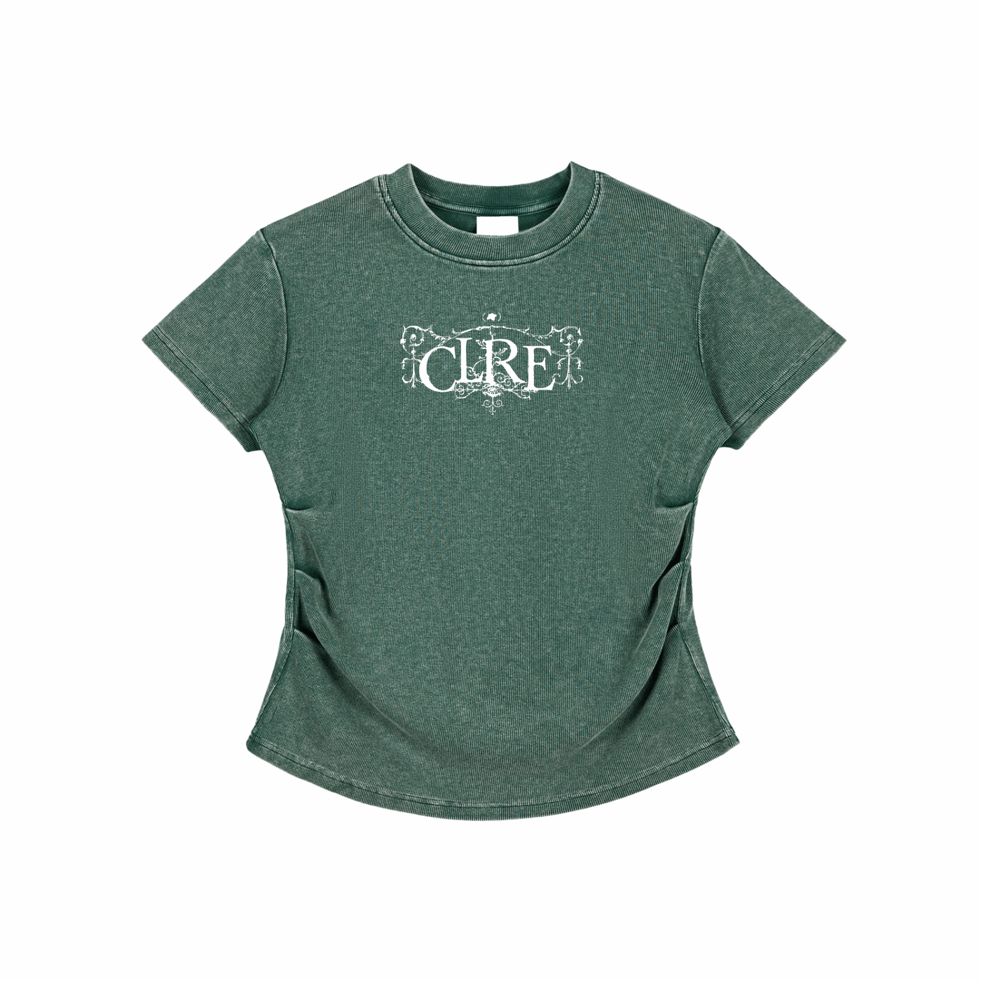 ORNATE - T-Shirt Cintré Délavé Y2K - CLRE - Marque Streetwear indépendante basée en France