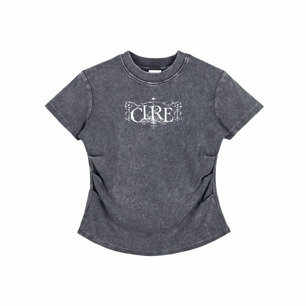 ORNATE - T-Shirt Cintré Délavé Y2K - CLRE - Marque Streetwear indépendante basée en France