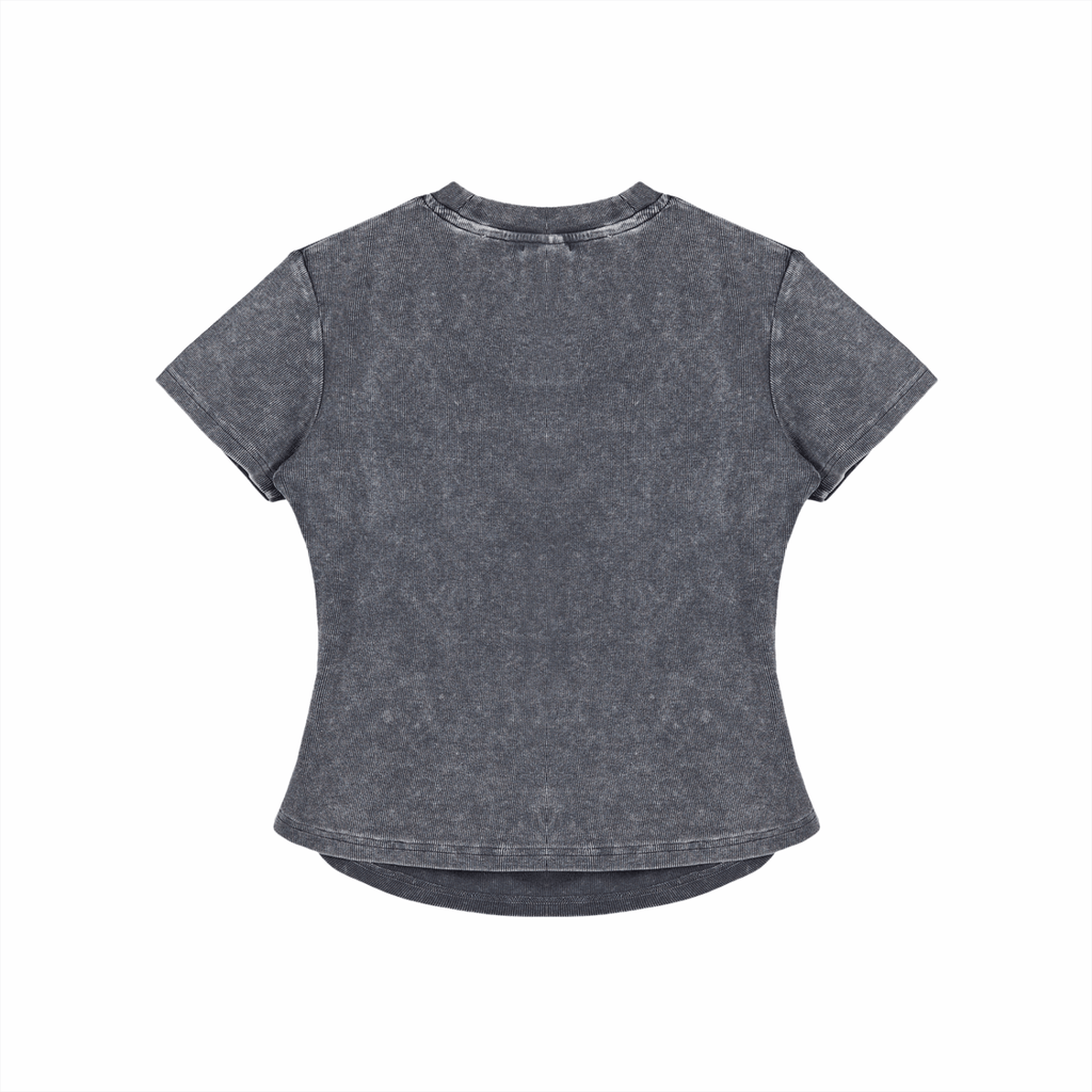 ORNATE - T-Shirt Cintré Délavé Y2K - CLRE - Marque Streetwear indépendante basée en France