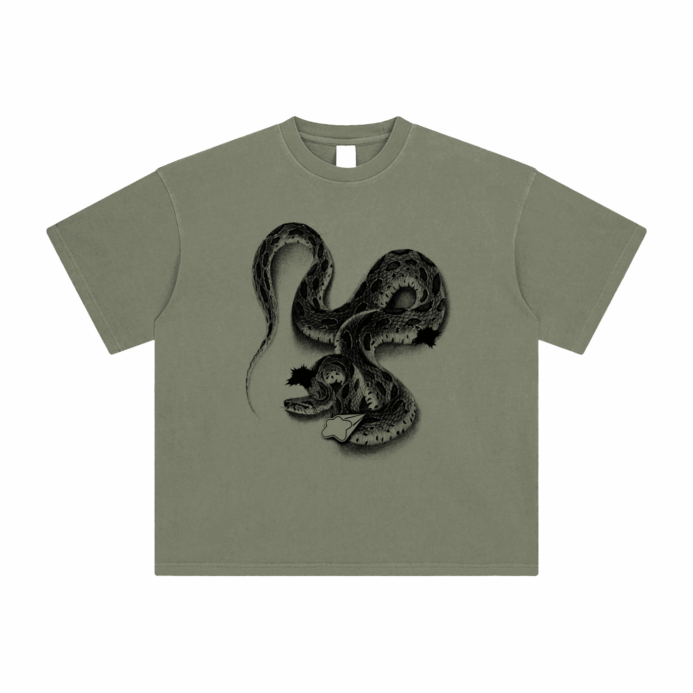 Snake - T-Shirt Oversize - CLRE - Marque Streetwear indépendante basée en France